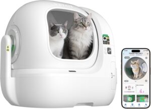 automated self-cleaning litter boxes