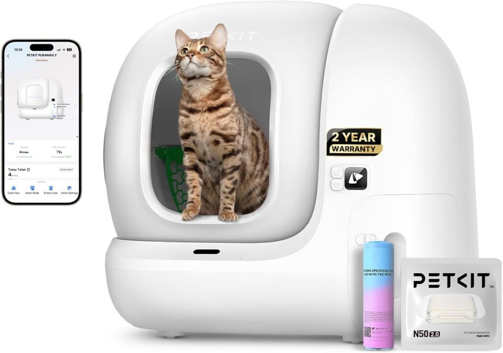 automated self-cleaning litter boxes