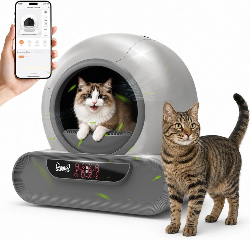 Automatic Self Cleaning Litter Box