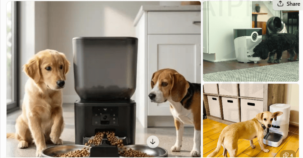 Best automatic dog feeders for multiple dogs in 2026